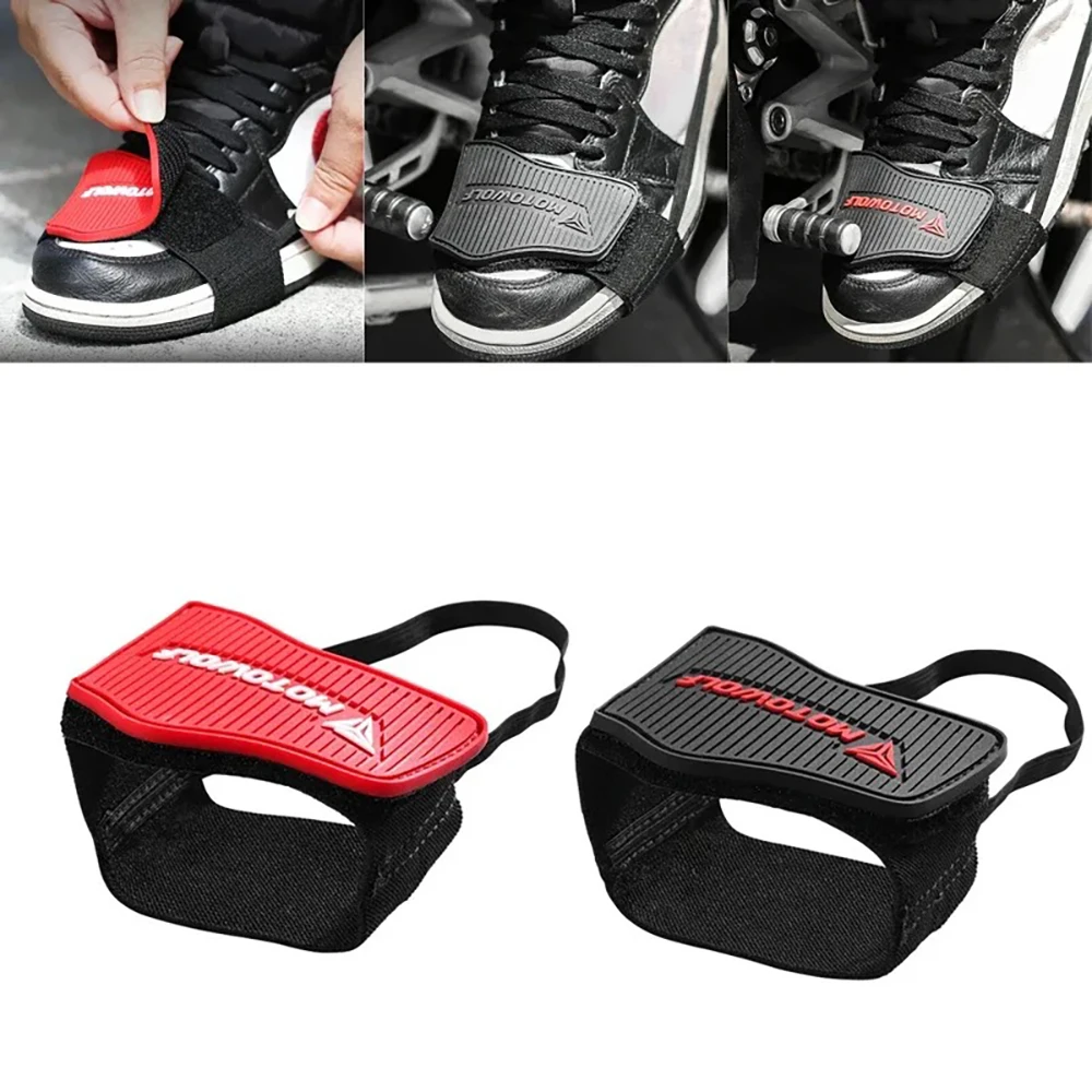 Motorcycle Gear Boots - Protetor de Câmbio Ajustável para Motocicleta,