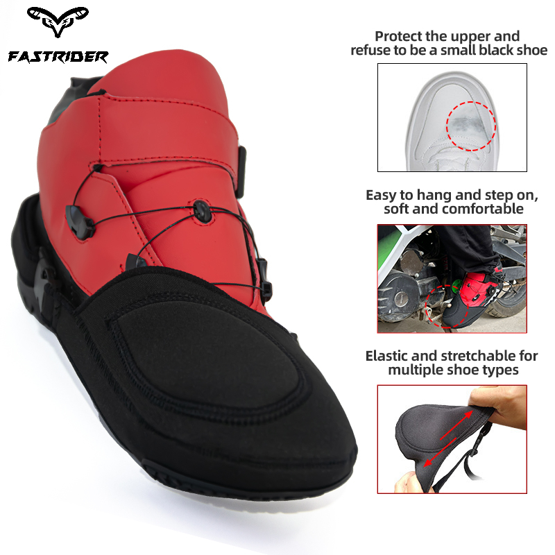 Motorcycle Gear Boots - Sapatos de mudança de engrenagem da