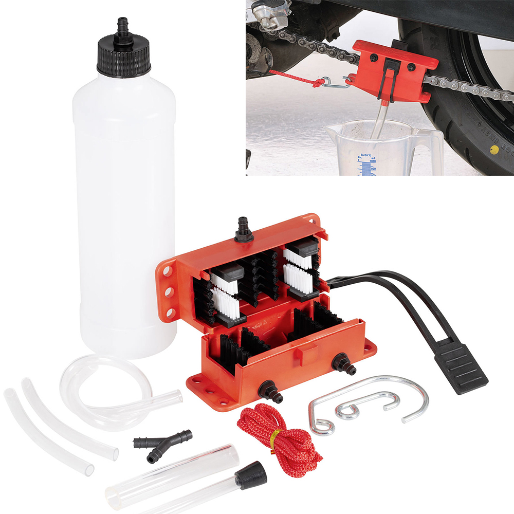 Motorcycle Gear Clearance - Motocicleta Cadeia Kit Máquina de limpeza,