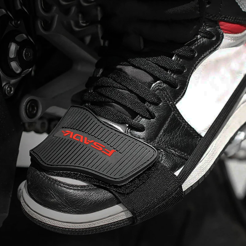 Motorcycle Gear Boots - Nova motocicleta shift pad engrenagem sapatos
