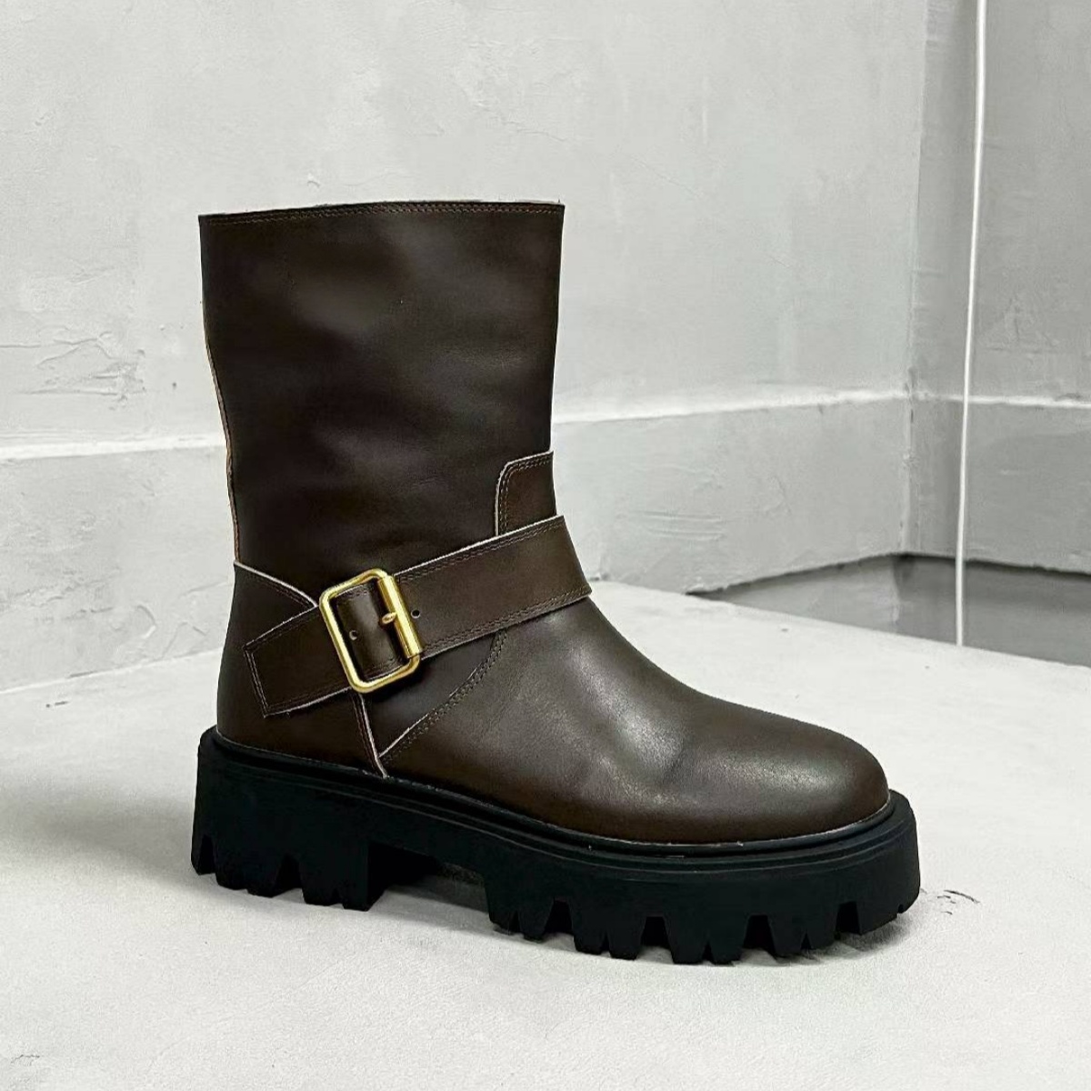 Botas Femininas de Cano Médio  - Motorcycle Gear Boots avaliação e preço